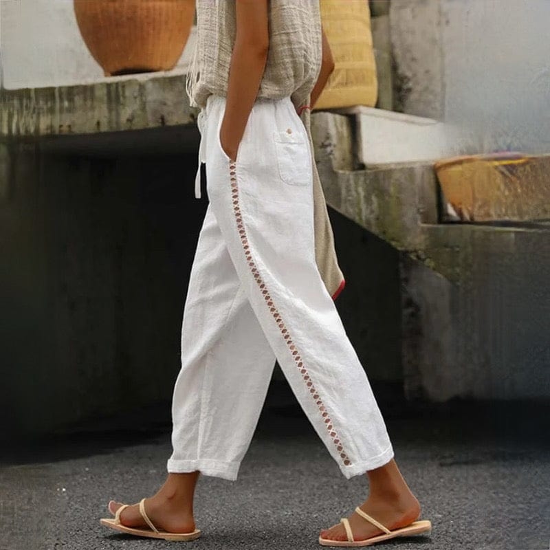 Valenzora | Comfortable linen trousers for women