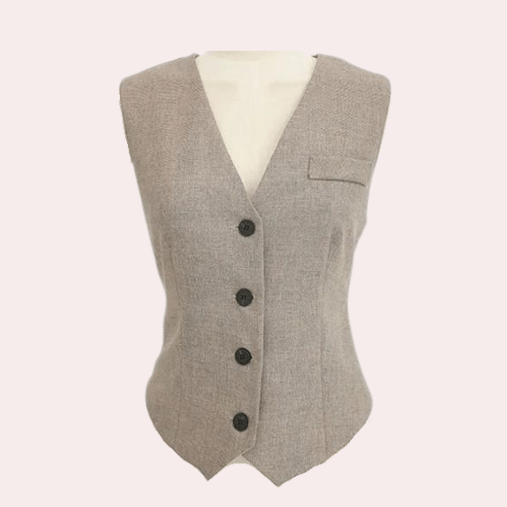 Valenzora | Women's Clothing Set Elegant 3-Piece Women's Set Stylish Trousers, Vest and Chic Blazer
