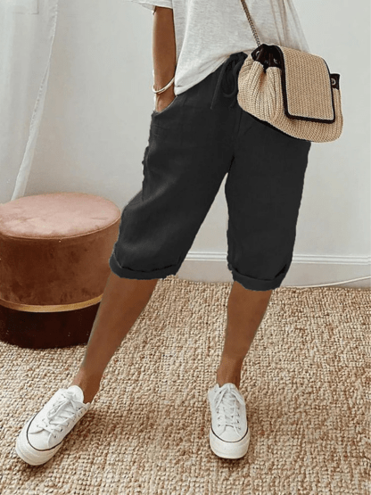 Valenzora | Damen-Shorts, Kurze Hosen, Höchster Komfort, Weiche Baumwollstoffe
