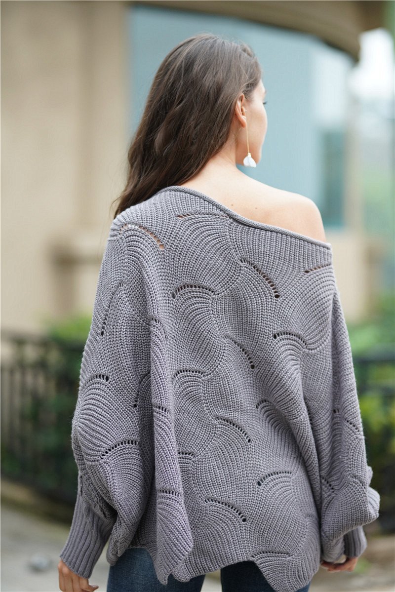 Valenzora Alles wird gut Strickpullover – Grün