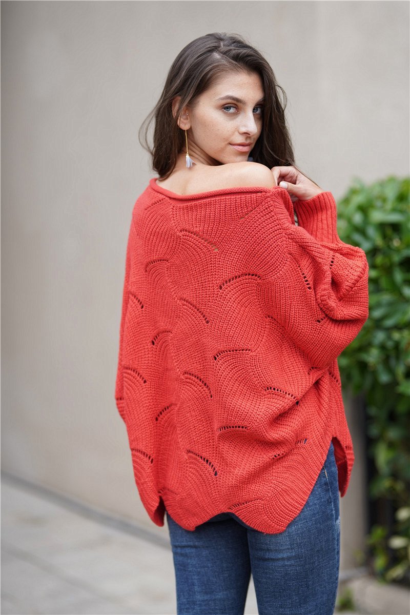 Valenzora Alles wird gut Strickpullover – Grün