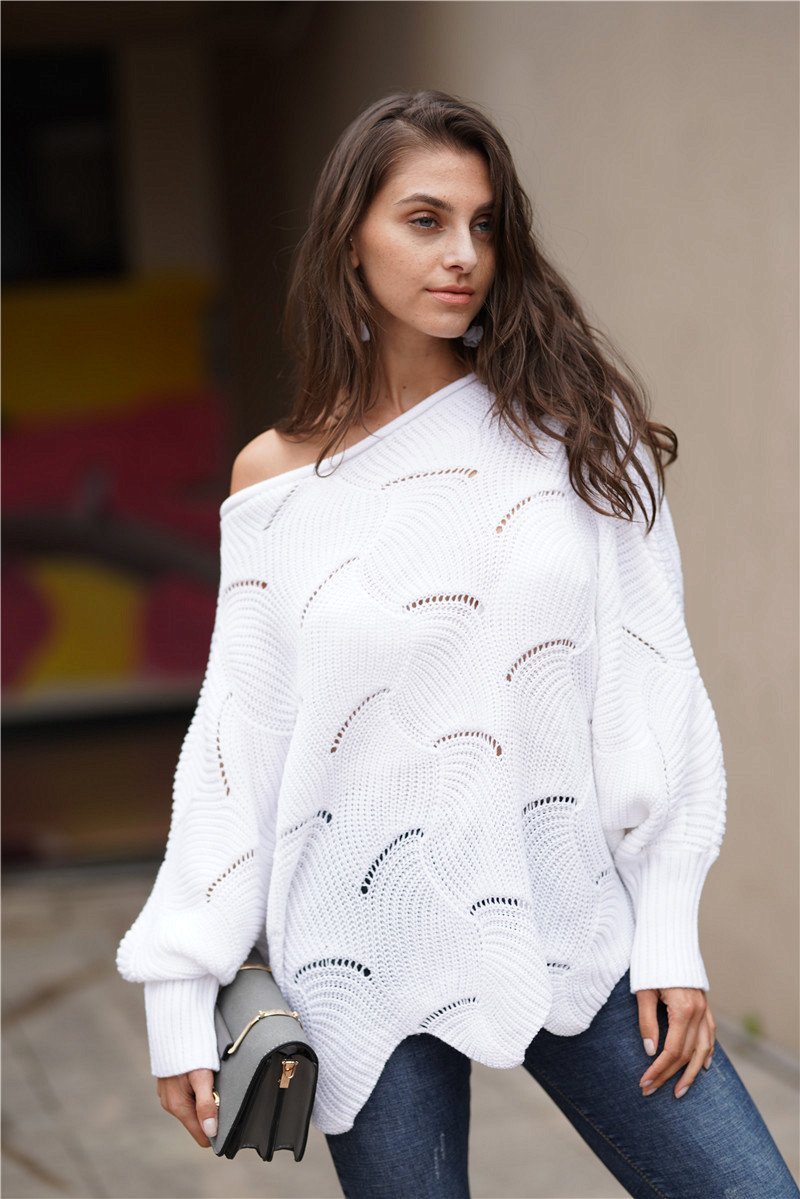 Valenzora Alles wird gut Strickpullover – Grün