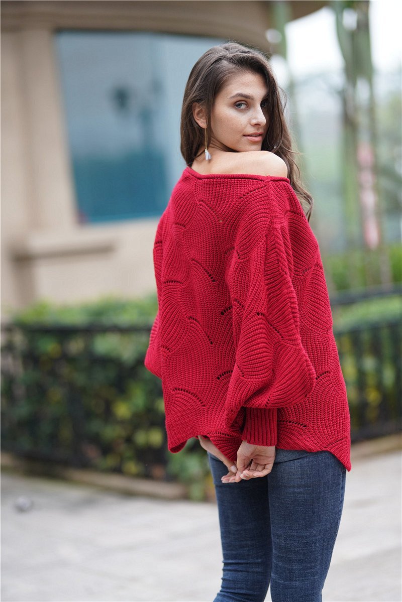 Valenzora Alles wird gut Strickpullover – Grün