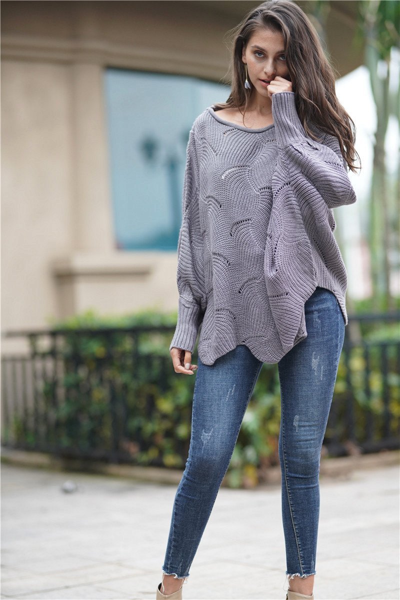 Valenzora Alles wird gut Strickpullover – Grün