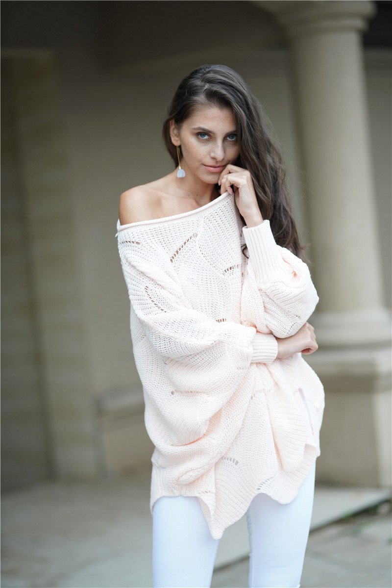 Valenzora Alles wird gut Strickpullover – Grün