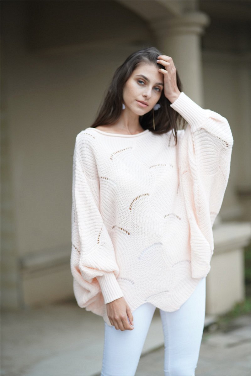 Valenzora Alles wird gut Strickpullover – Grün