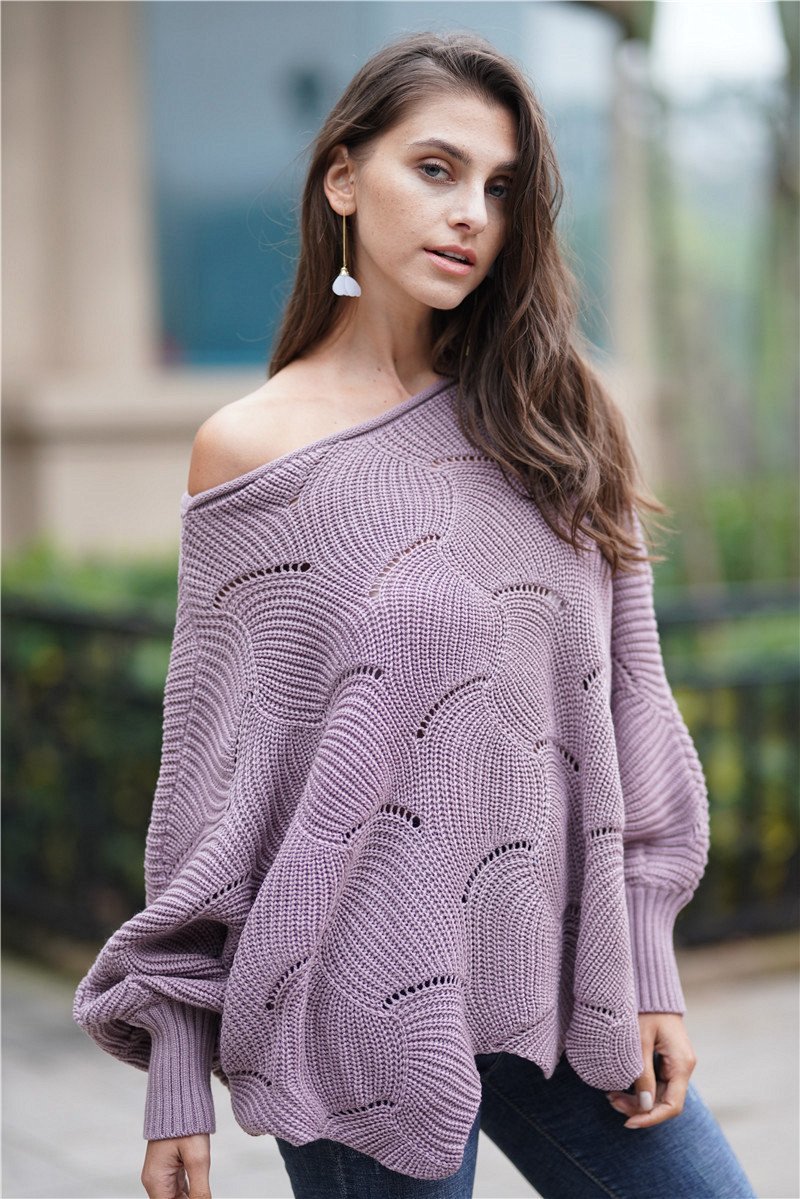 Valenzora Alles wird gut Strickpullover – Grün