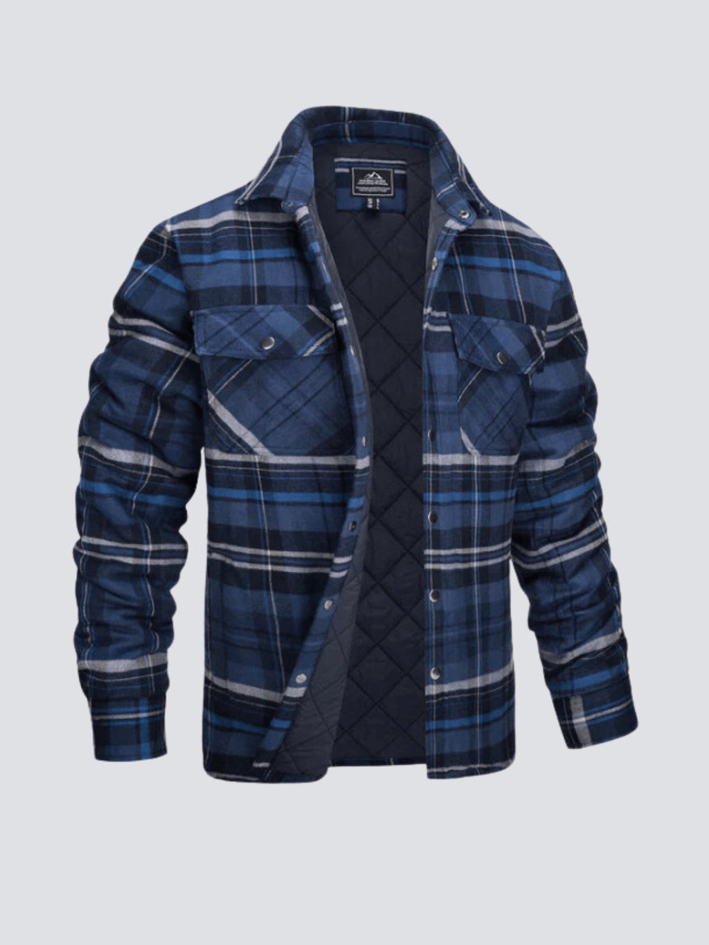 Valenzora | Casual long-sleeved striped jacket with buttons