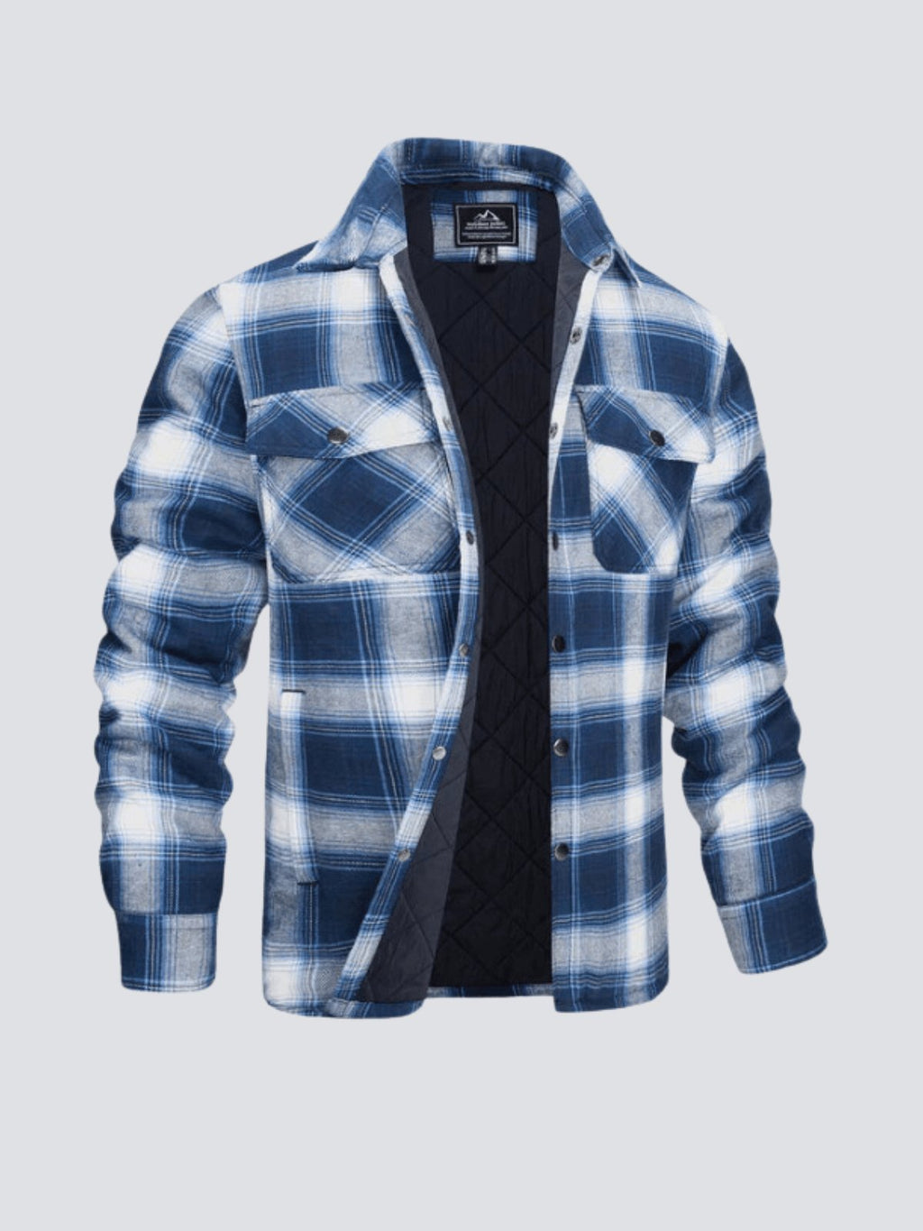 Valenzora | Casual long-sleeved striped jacket with buttons