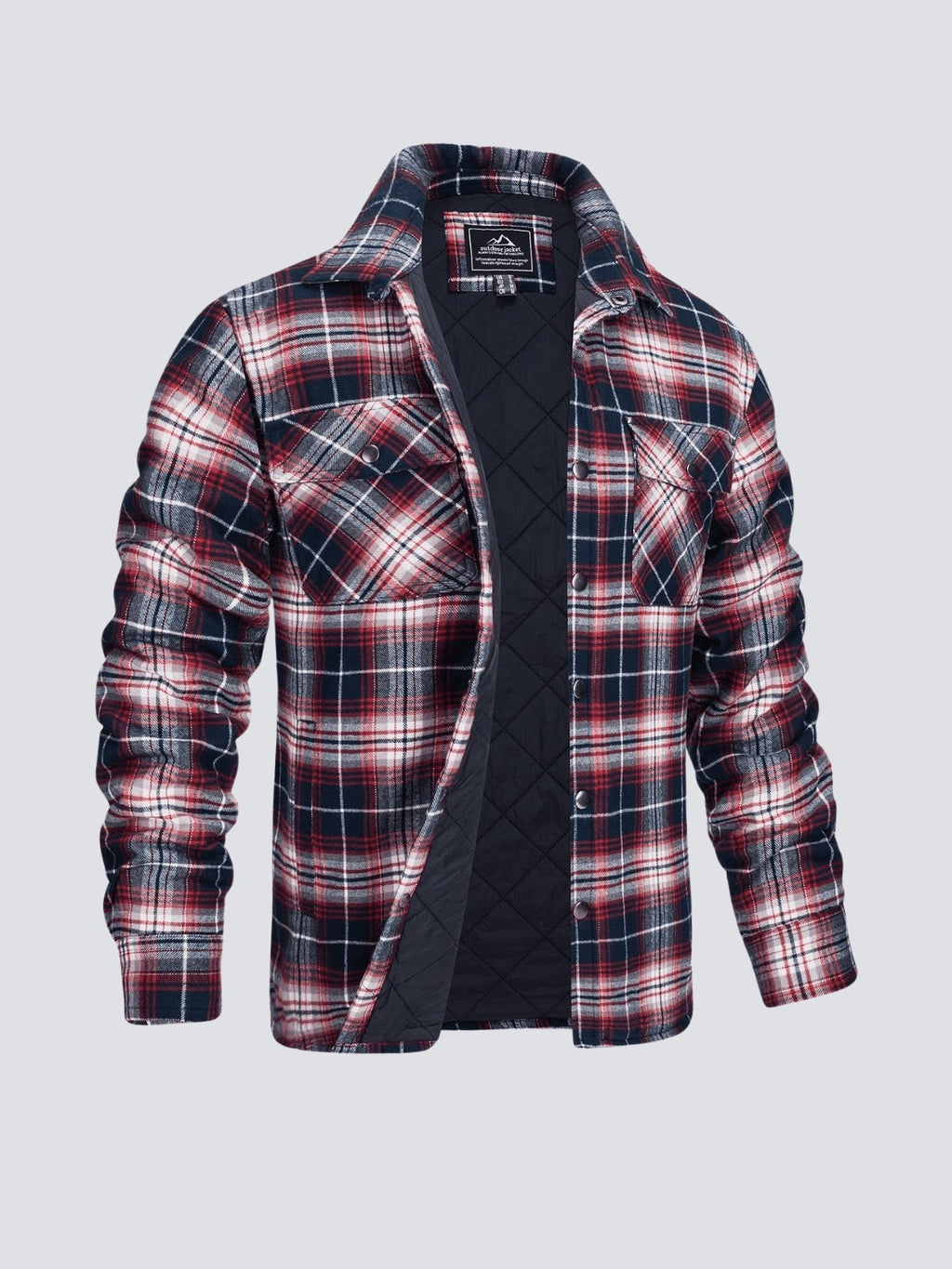 Valenzora | Casual long-sleeved striped jacket with buttons