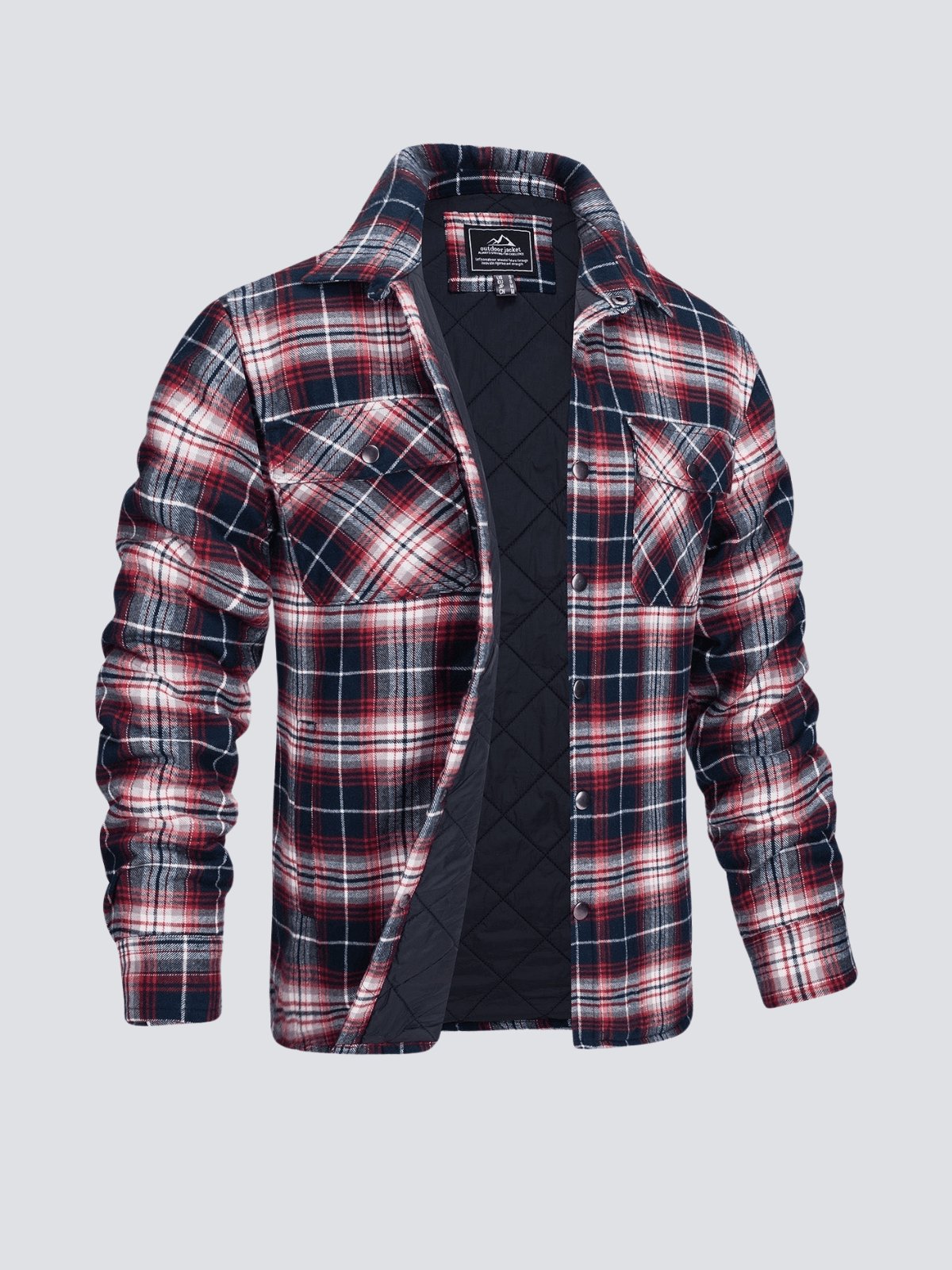 Valenzora | Casual long-sleeved striped jacket with buttons
