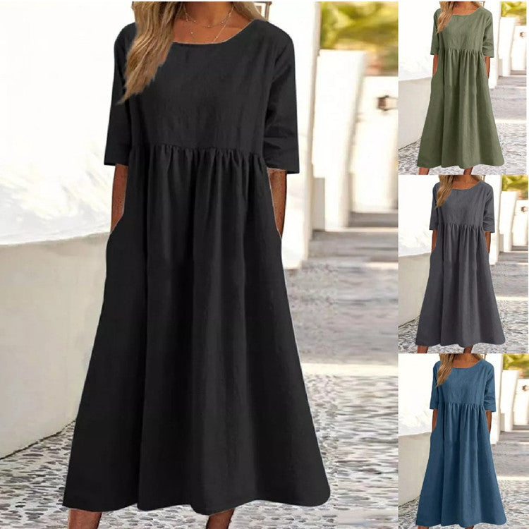 Valenzora | Half-slip MIDI dress