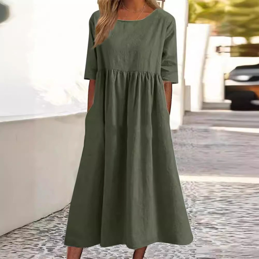 Valenzora | Half-slip MIDI dress