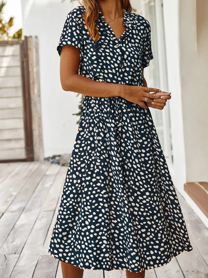 Valenzora | Fließendes Boho-Kleid
