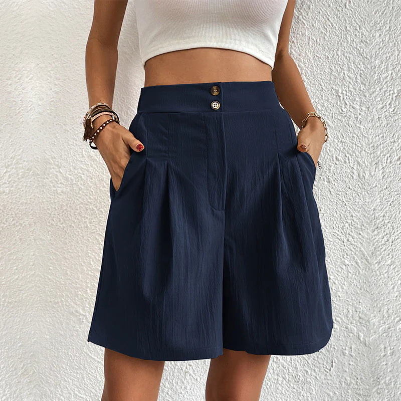Valenzora | High-Waist Komfort-Shorts