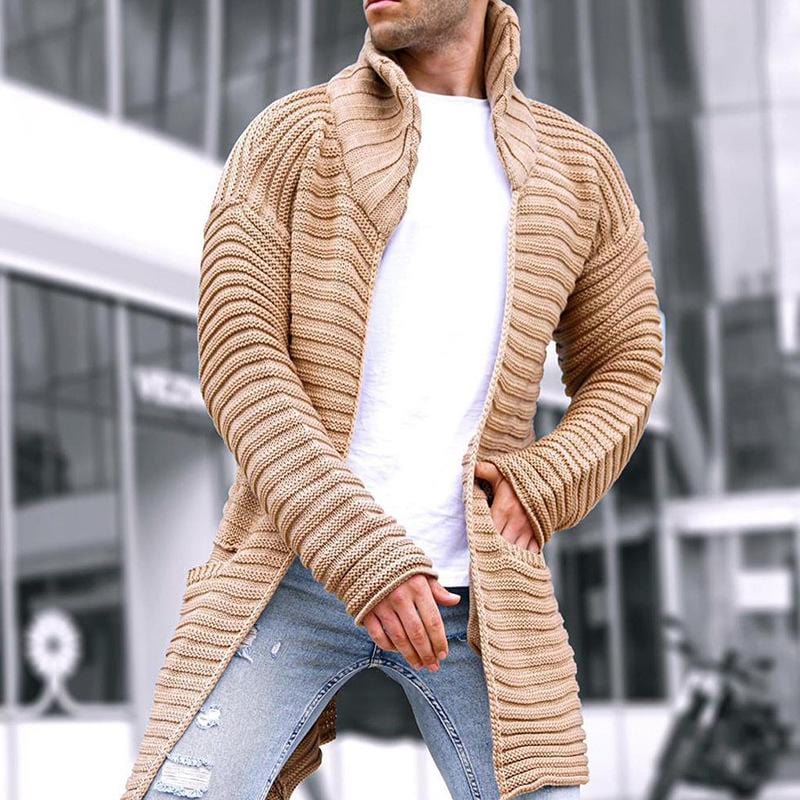 Valenzora | Strickjacke mit Stehkragen