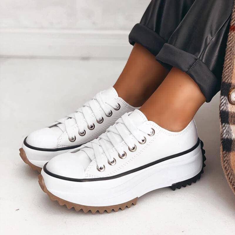 Bequeme Plateau-Sneaker für Damen