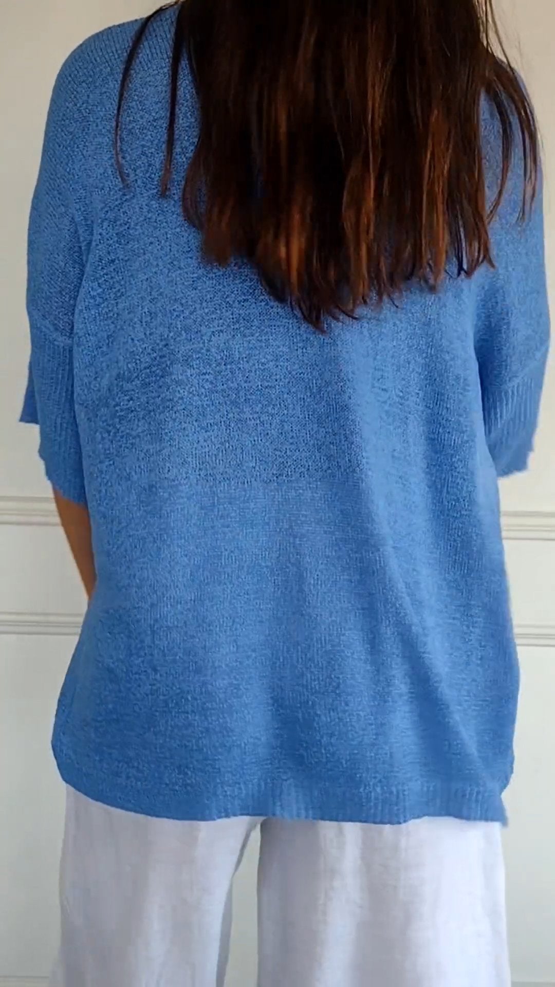 Valenzora Stricktop mit V-Ausschnitt