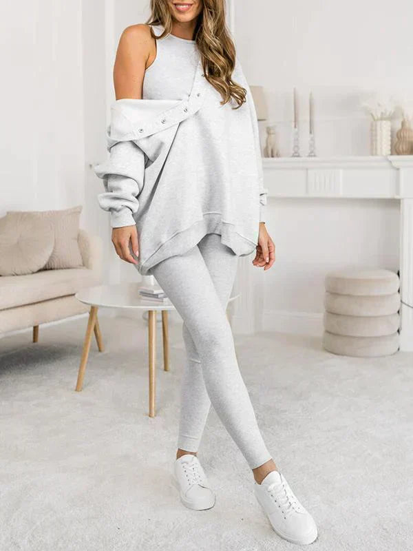 Fillie™ - Kapuzen-Sweatshirt-Anzug