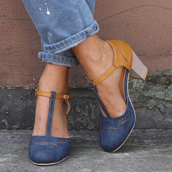 Valenzora | Retro high-heeled sandals