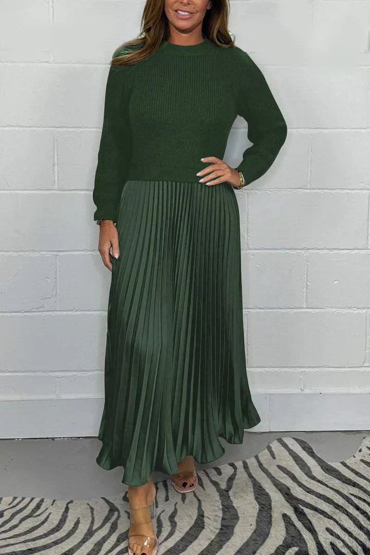 Valenzora | Elegant 2-in-1 dress-sweater