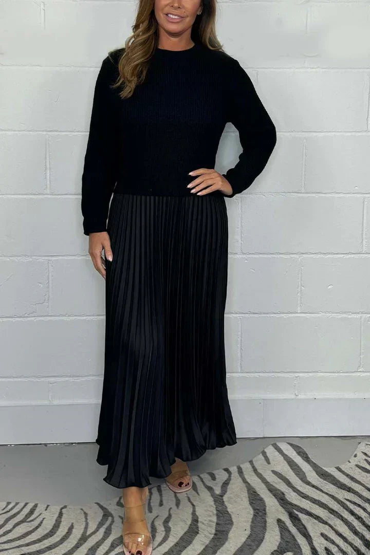 Valenzora | Elegant 2-in-1 dress-sweater