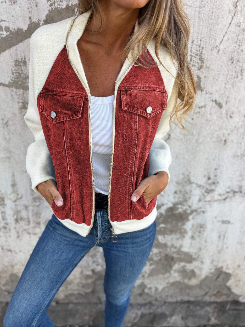 Valenzora | Moderne Jeansjacke