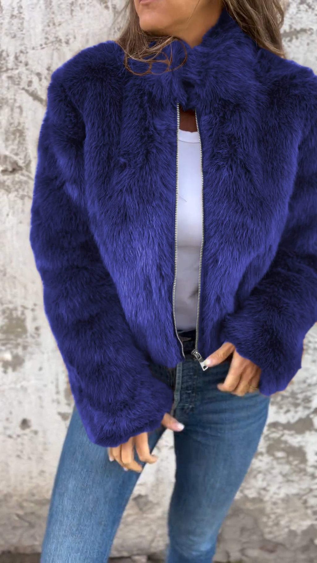 Valenzora | Faux fur jacket