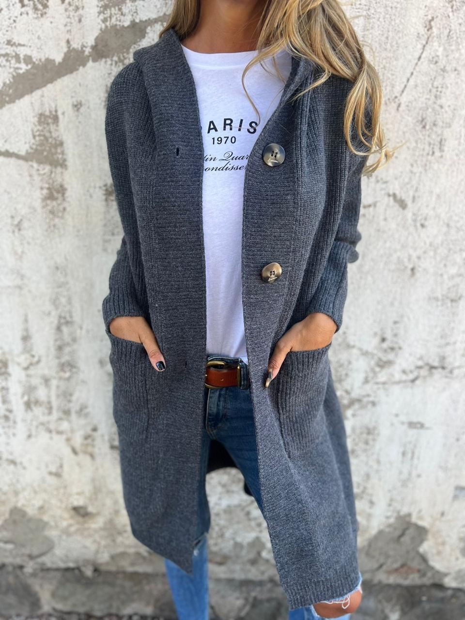 Valenzora | Langer und Bequemer Cardigan