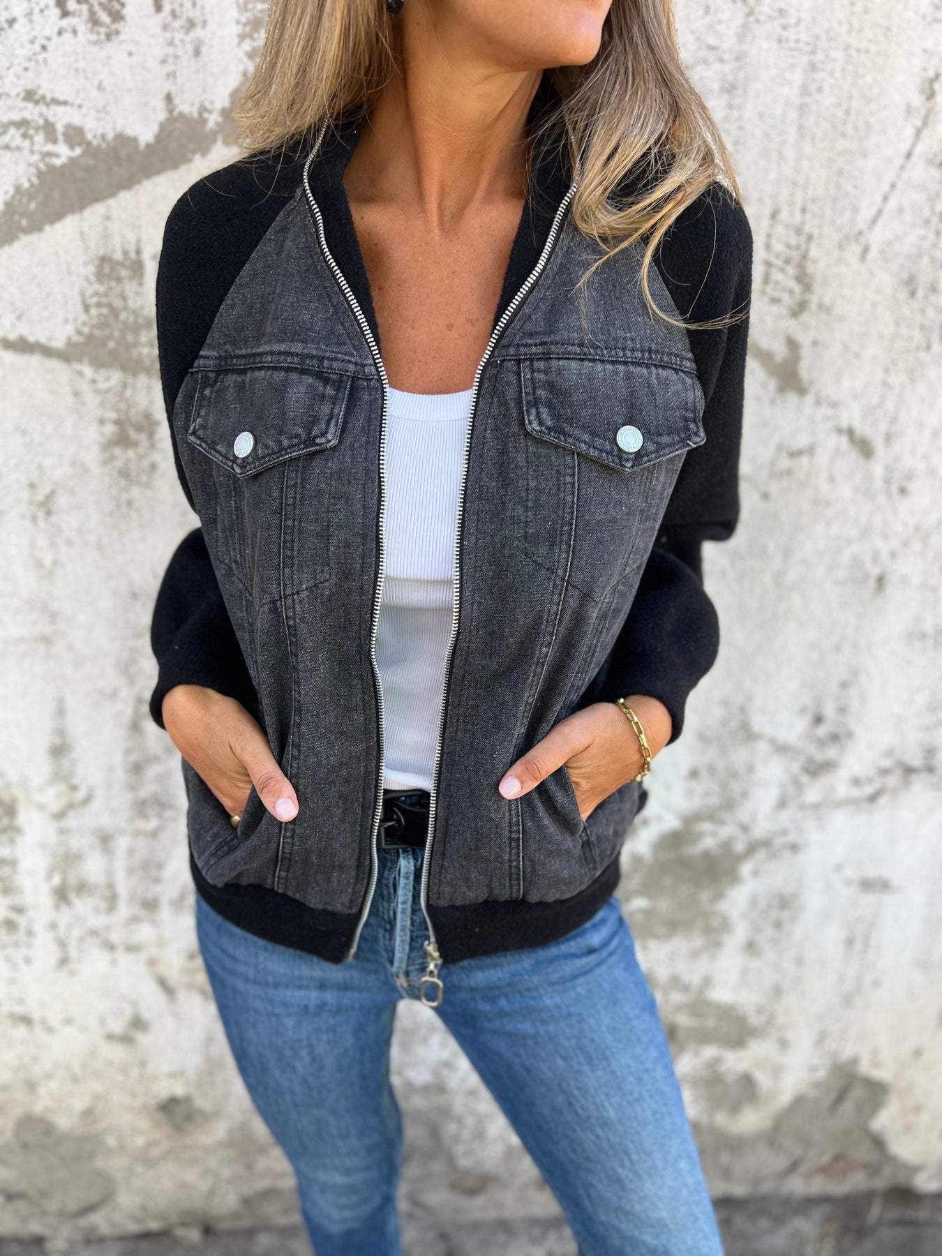 Valenzora | Moderne Jeansjacke