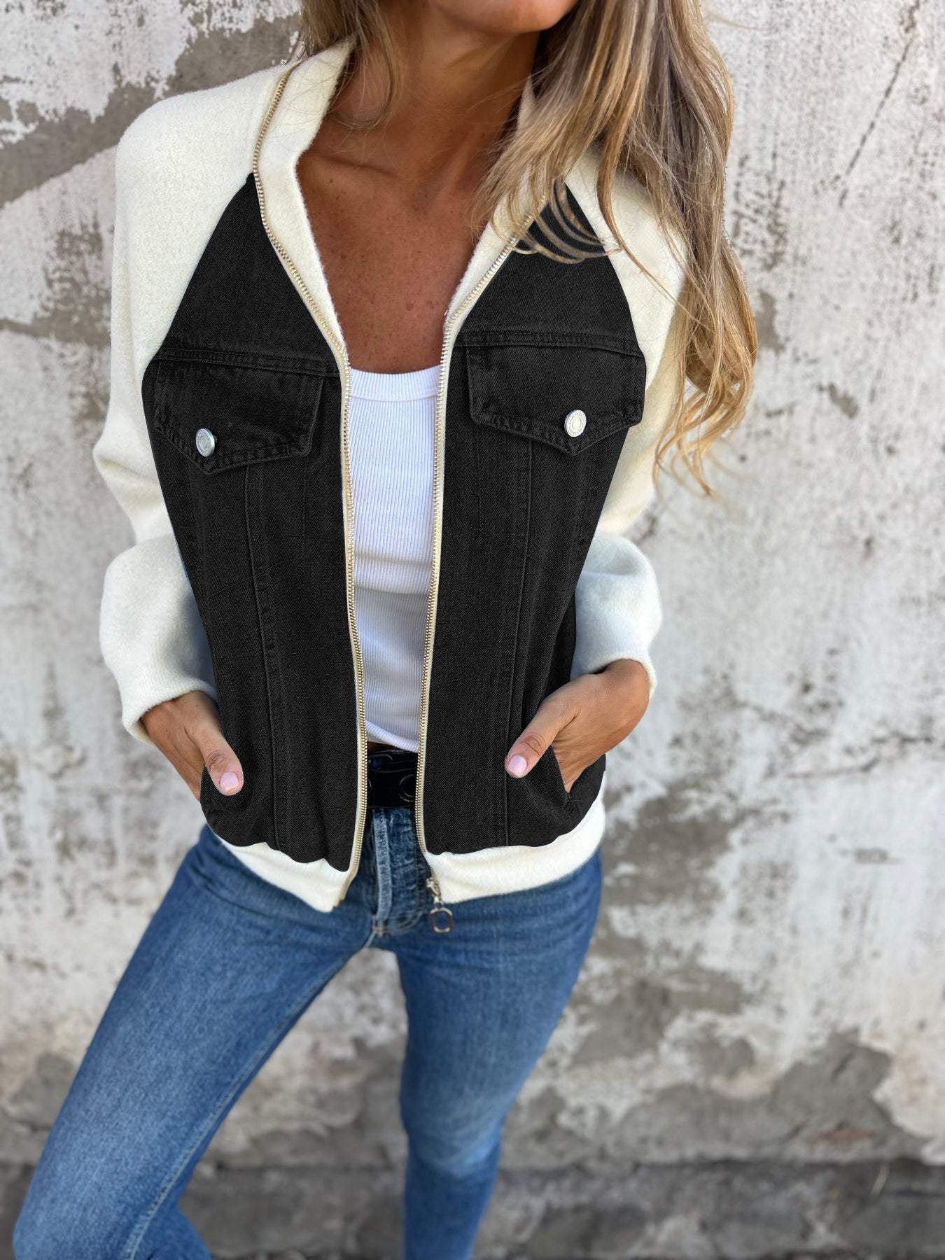 Valenzora | Moderne Jeansjacke