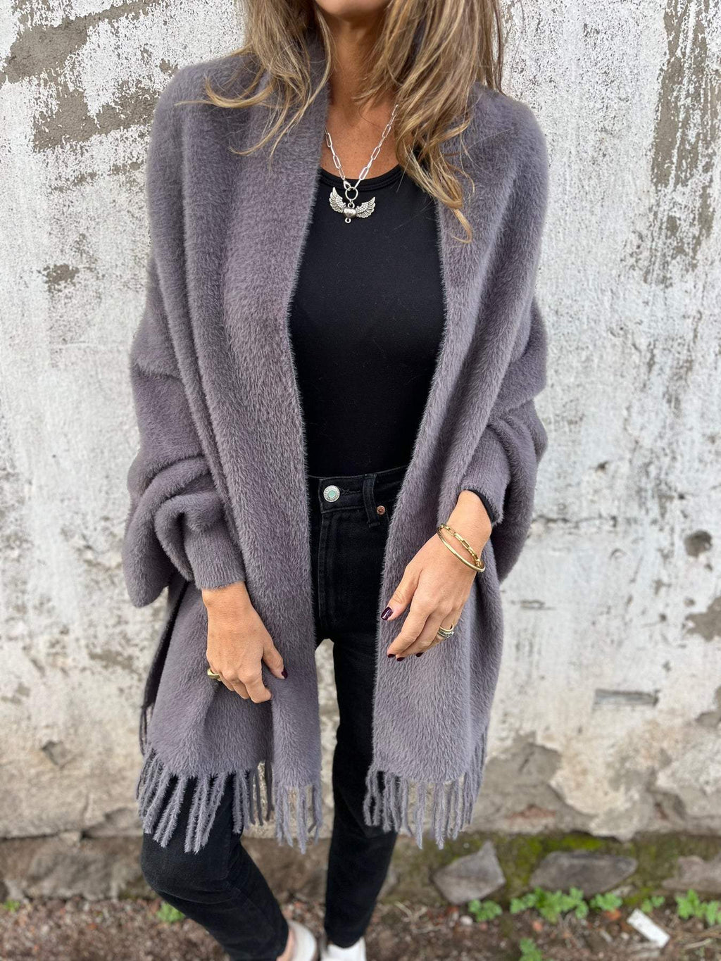 Valenzora | Langärmliger Cardigan
