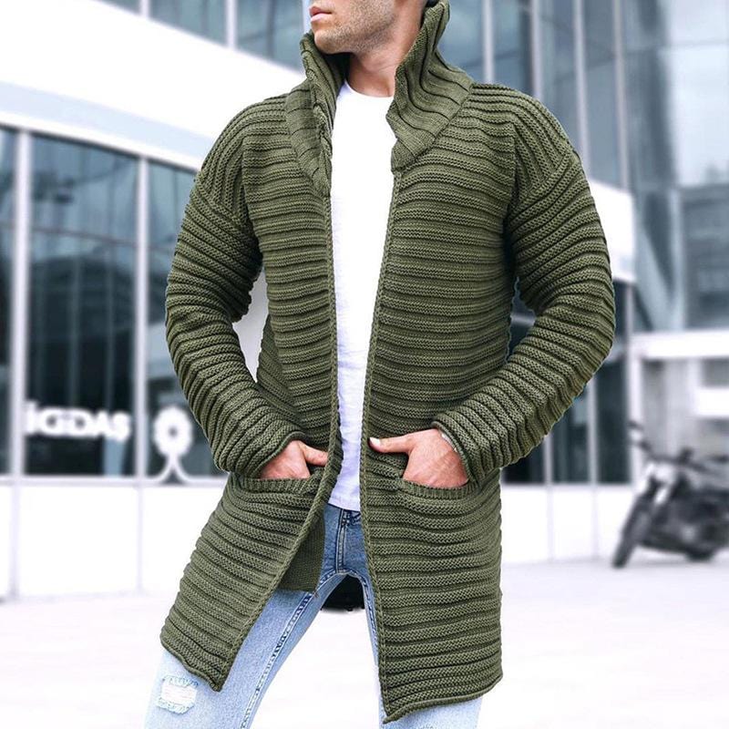 Valenzora | Strickjacke mit Stehkragen