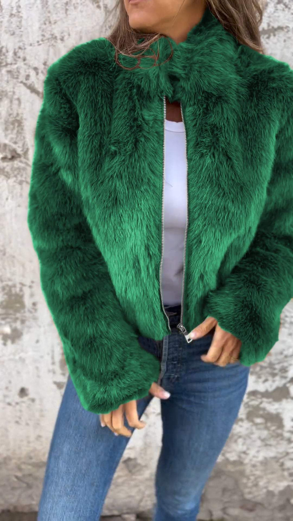 Valenzora | Faux fur jacket