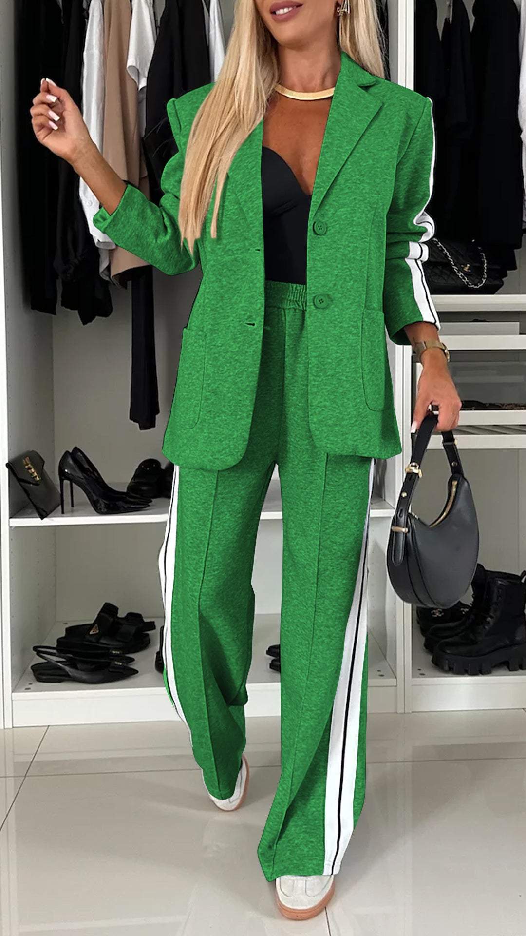 Casual and relaxed winter dress