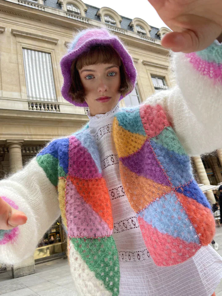 Colorful knit sweaters