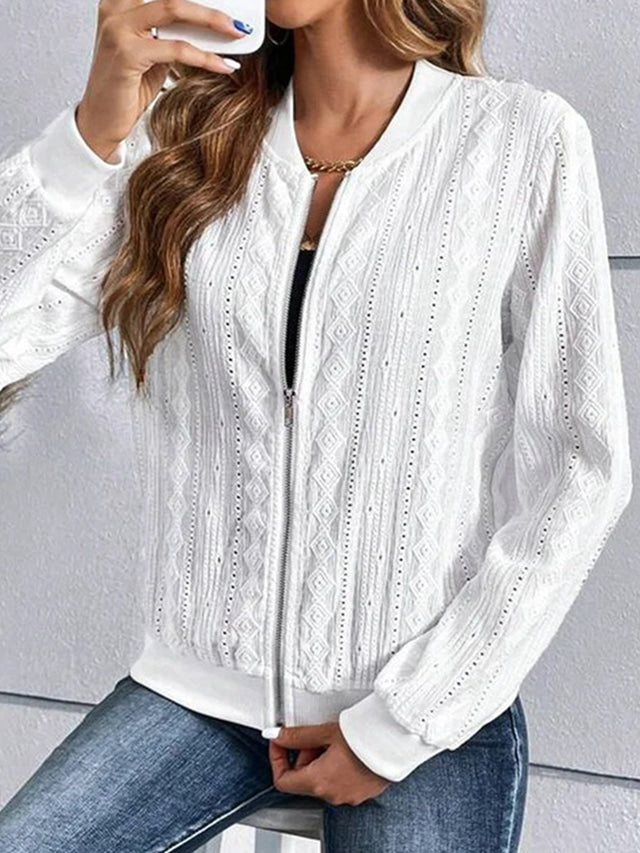 Valenzora | Stylisher schlichter Cardigan für Damen