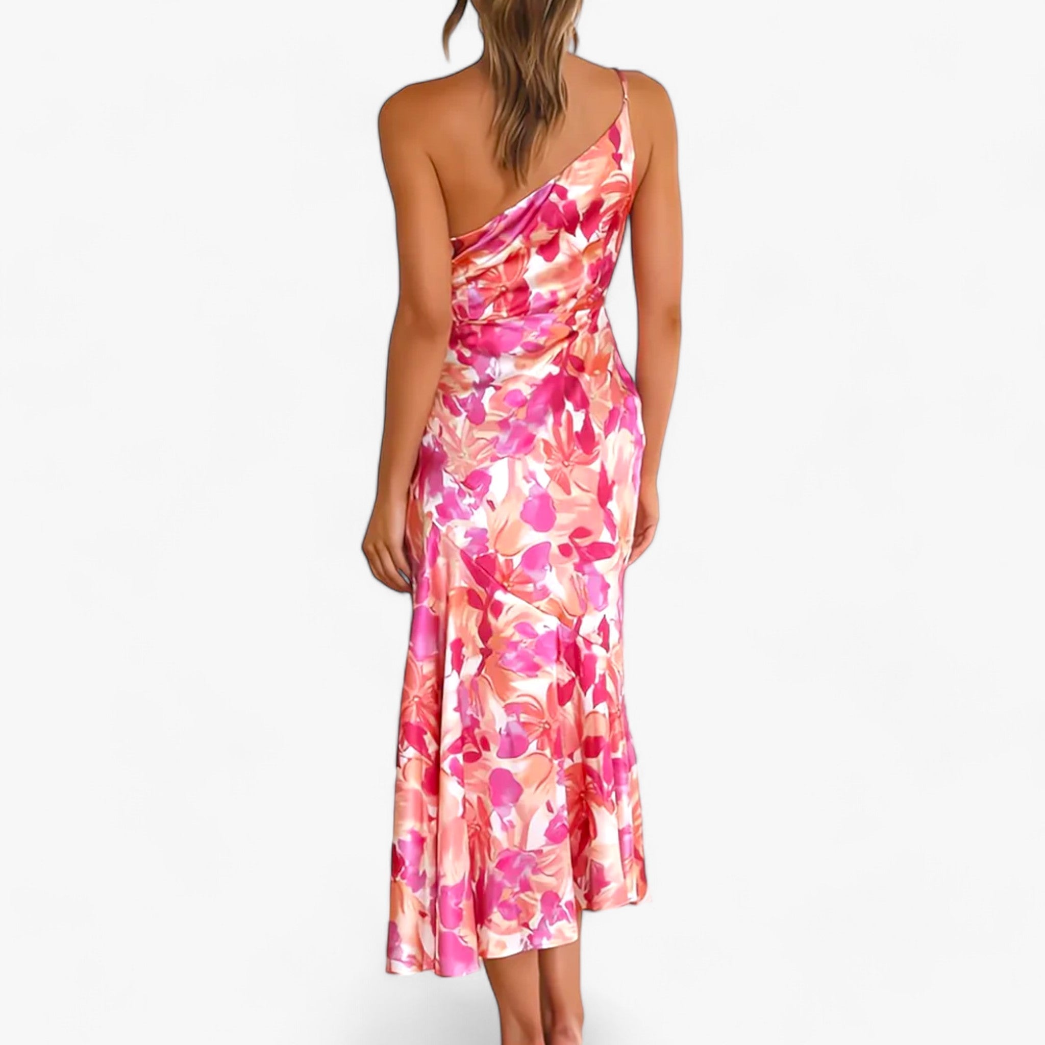 Bedrucktes Kleid - Eleganter Blumen-Charme