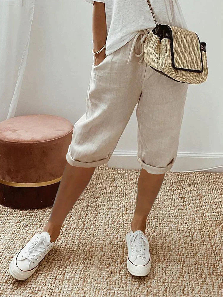 Jadey️ | COTTON-LINEN WOMEN'S SHORTS (1+1 FREE)