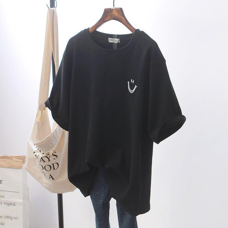 Valenzora | Women's T-shirt with smiley face