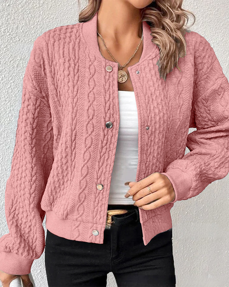 Valenzora | Elegant bomber jacket