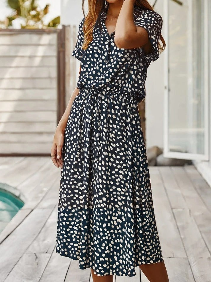 Valenzora | Fließendes Boho-Kleid