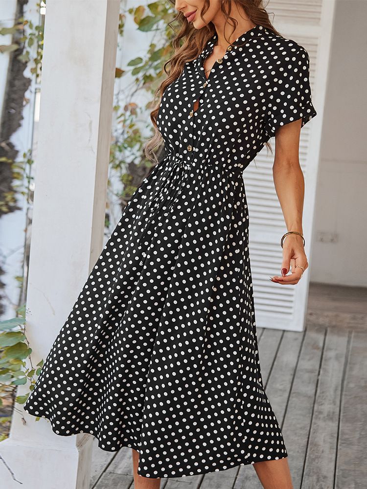 Valenzora | Women's Ball Pattern Dress