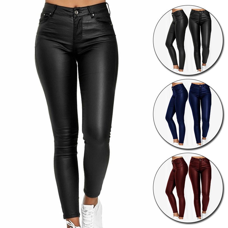 Valenzora | Trousers - Stylish leather women's trousers for a timeless look