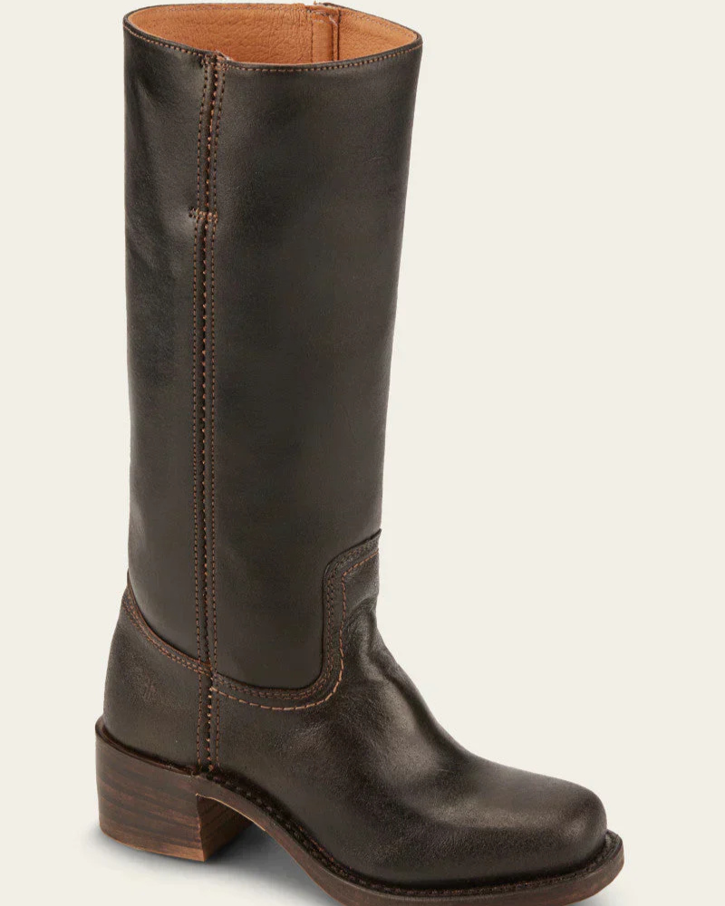 Valenzora | Damen Langschaftstiefel Schwarz
