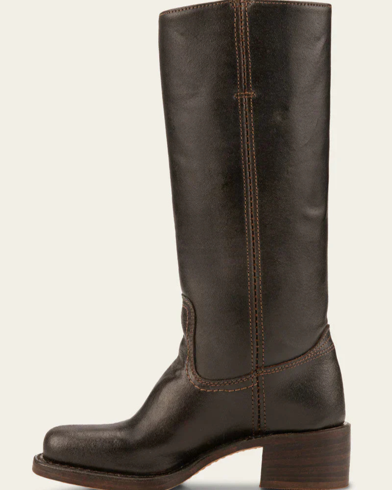 Valenzora | Damen Langschaftstiefel Schwarz
