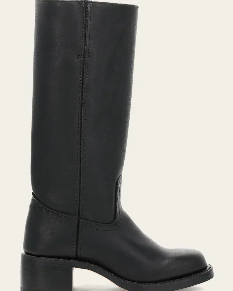 Valenzora | Damen Langschaftstiefel Schwarz