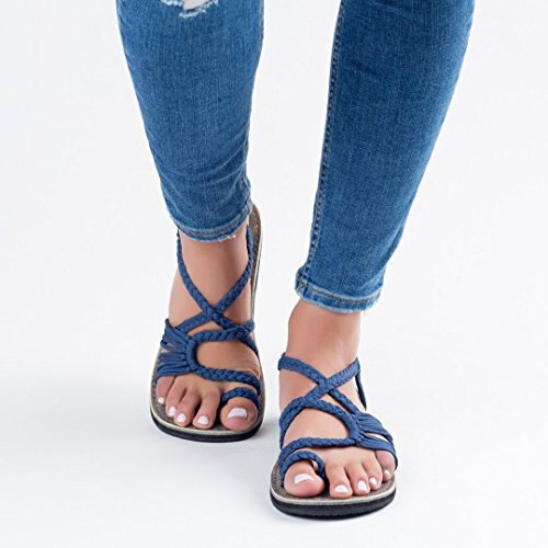 Valenzora | Stylish flat sandals made from palm leaves - Comfortable and chic summer shoes
