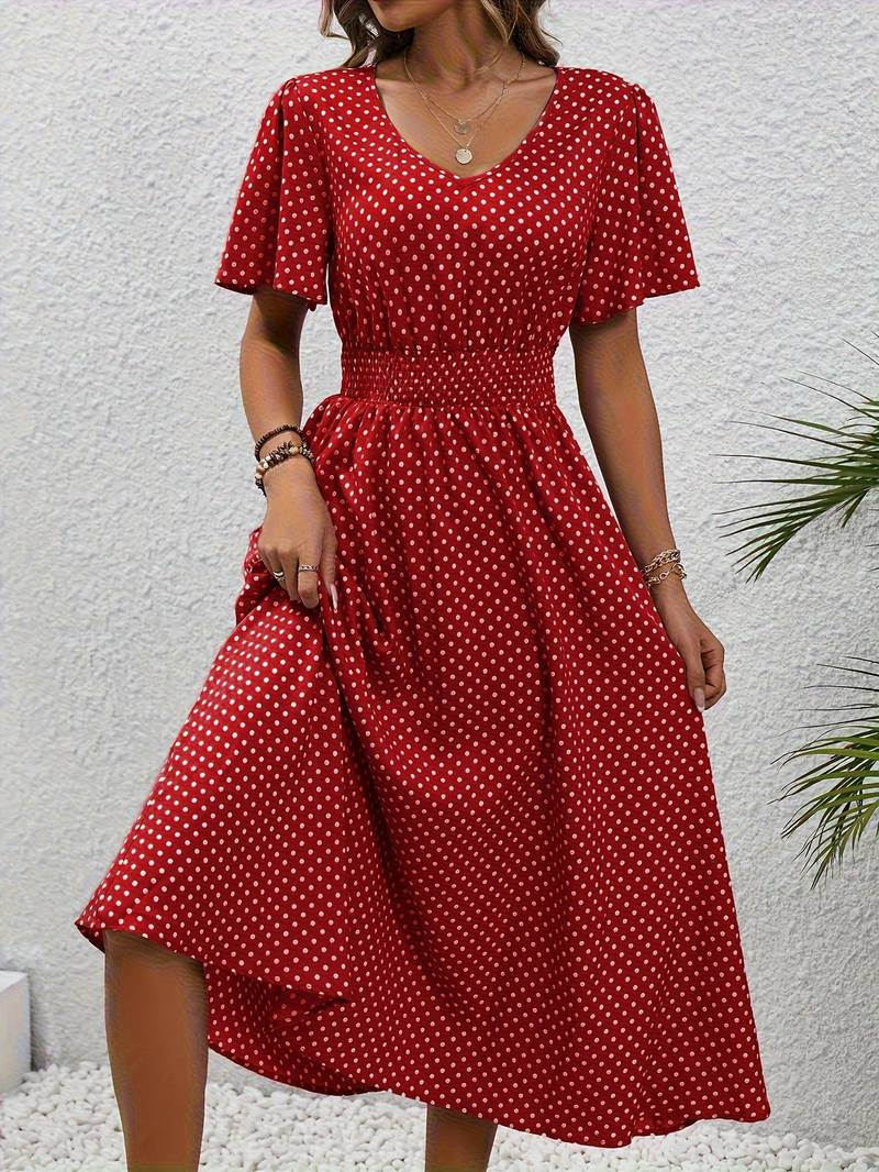 Valenzora | Luftiges Midi-Sommerkleid Chic