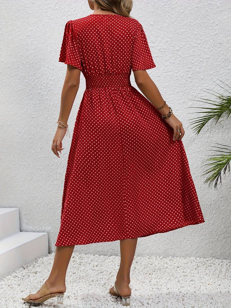 Valenzora | Luftiges Midi-Sommerkleid Chic
